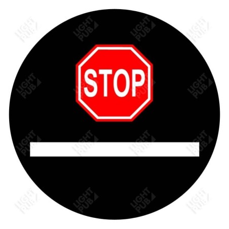 Gobo für Projektion Band Stop Licht Gobo für Projektion Band Stop Licht