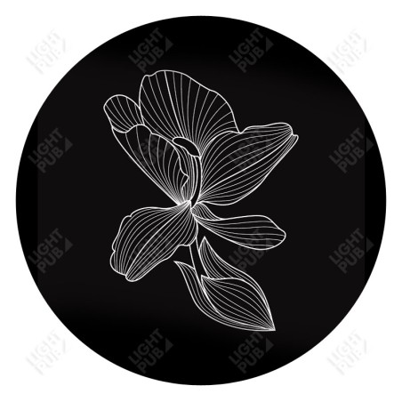Gobo for projection Decorative light orchid Gobo for projection Decorative light orchid